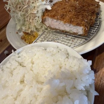 Katsu Zen - 180g Pork loin tonkatsu set too dry to eat. 13.00 even free I would not get it - Japanese Near Me - Honolulu, Hawaii Katsu Zen - 180g Pork loin tonkatsu set too dry to eat. 13.00 even free I would not get it - Japanese Near Me - Honolulu, Hawaii