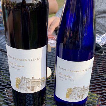 Three Hammers Winery - Cabernet Sauvignon and Dry Riesling - Wineries Near Me - Hawley, Pennsylvania