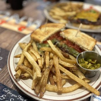 Ironwood Kitchen - Pastrami with fries - green chile on the side - Comfort Food Near Me - Albuquerque, New Mexico