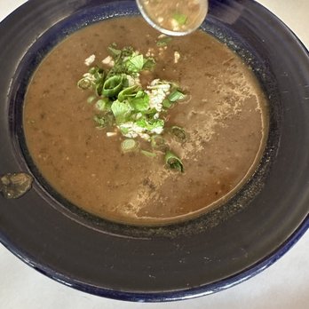 Dajio - Black bean soup. - Seafood Near Me - Ocracoke, North Carolina