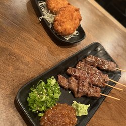 Pho Legacy - Croquettes and beef Kobe skewers