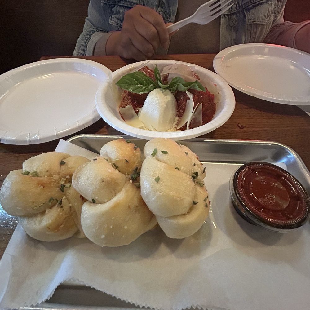 Sam’s Square Pie - Garlic knots and meatballs - Pizza Near Me - Indianapolis, Indiana Sam’s Square Pie - Garlic knots and meatballs - Pizza Near Me - Indianapolis, Indiana