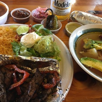 El Rey Del Grill - Carme asada and caldo tlalpeño...All good! - Mexican Near Me - Dallas, Texas