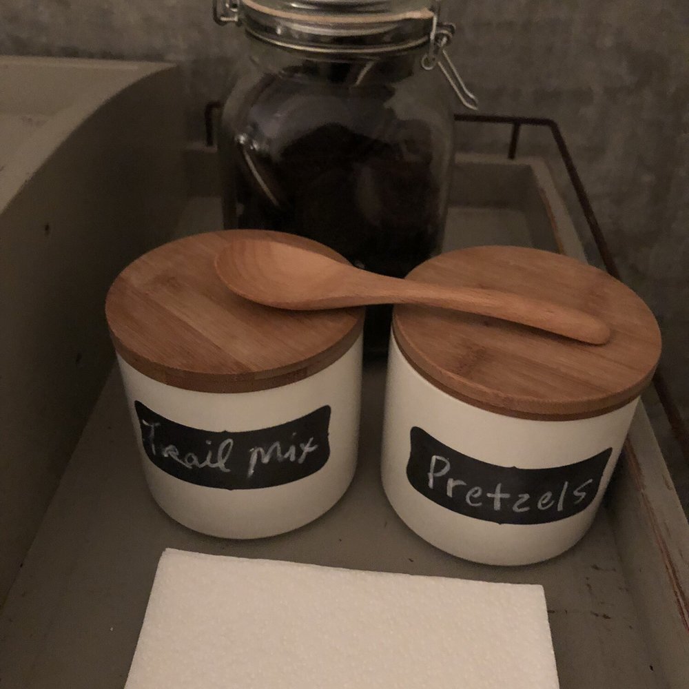 Recoop Spa - Snacks Oreos, pretzels & trail mix - Massage Near Me - Bellevue, Washington