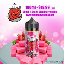 Cloud City Vapes - AVAILABLE NOW WWW.CLOUDCITYVAPESNC.COM