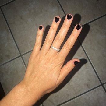 Flourish Nails & Spa - OPI gel color "Linkin Park after dark" (looks black but is a very very dark purple) one of my favorite colors! - Nail Salons Near Me - Orlando, Florida Flourish Nails & Spa - OPI gel color "Linkin Park after dark" (looks black but is a very very dark purple) one of my favorite colors! - Nail Salons Near Me - Orlando, Florida