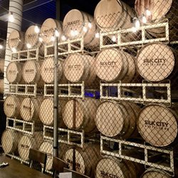 Silk City Distillery - Barrels!