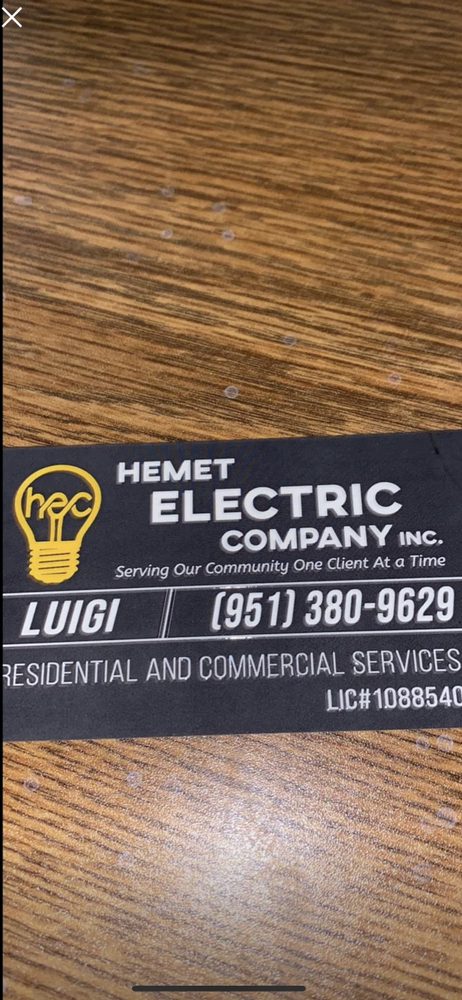 Slide of Hemet Electric