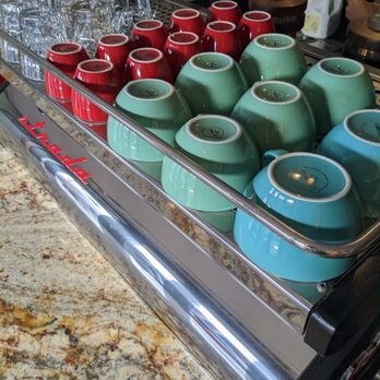Deke’s in Delray - Cute coffee cups at Deke's in Delray - Coffee Roasteries Near Me - Delray Beach, Florida