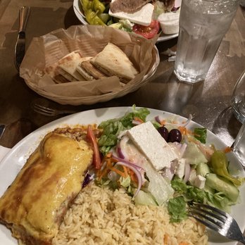 Olympic Cafe - Mousaka and gyro salad - Mediterranean Near Me - San Diego, California Olympic Cafe - Mousaka and gyro salad - Mediterranean Near Me - San Diego, California