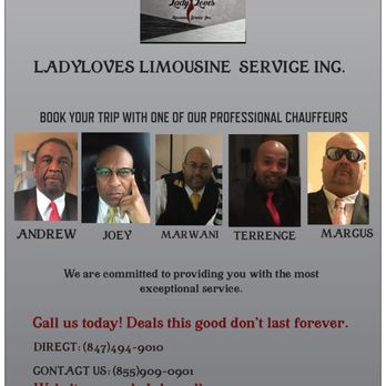Lady Loves Limosine Services - Professional Chauffeurs: - Limos Near Me