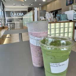 Strawberry Oreo Shake and Matcha All The Way (aka, Double Matcha)