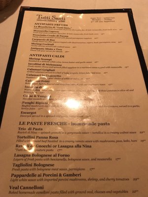 Menu photo 5 Tutti Santi By Nina Scottsdale Scottsdale, AZ Menu photo 5 Tutti Santi By Nina Scottsdale Scottsdale, AZ