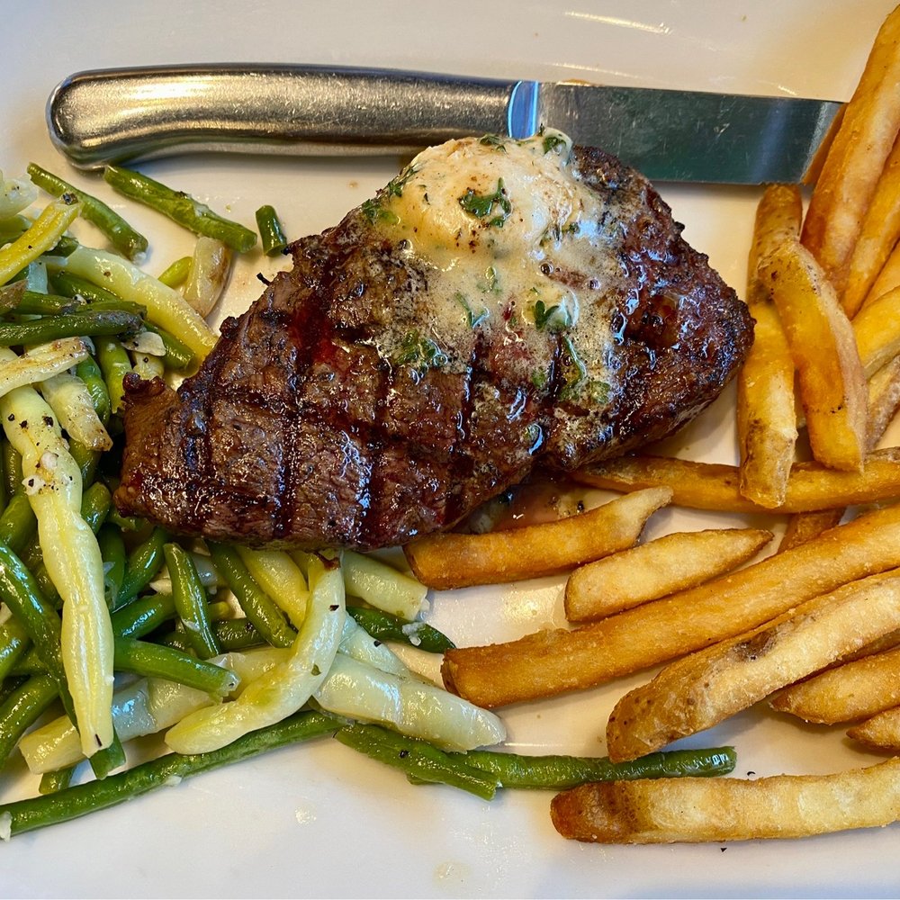 Ram Restaurant & Brewery - Sirloin Steak with beans and fries - Burgers Near Me - Medford, Oregon Ram Restaurant & Brewery - Sirloin Steak with beans and fries - Burgers Near Me - Medford, Oregon