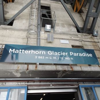 Matterhorn Glacier Paradise - Need oxygen? - Cable Cars Near Me - Zermatt, VS Matterhorn Glacier Paradise - Need oxygen? - Cable Cars Near Me - Zermatt, VS