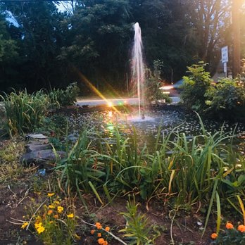 Persian Grill - Outside of restaurant, beautiful fountain - Persian/Iranian Near Me - Lafayette Hill, Pennsylvania