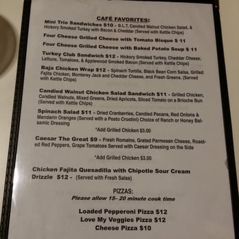 Broadway in Austin - Cafe menu items... - Performing Arts Near Me - Austin, Texas