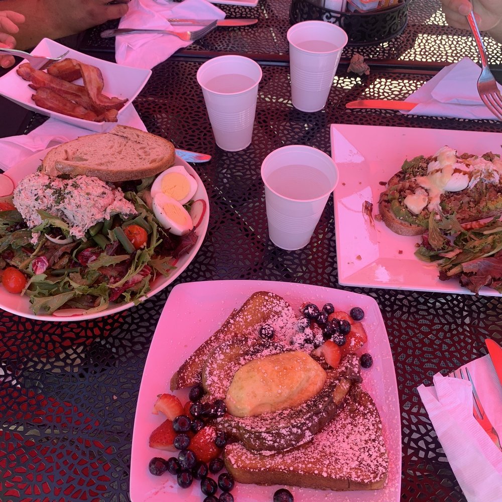 Café Montrose - Mushroom and Brie Toast, Creme Brulee French Toast, BAE Toast, Montrose Goddess Salad. - Cafes Near Me - Glendale, California Café Montrose - Mushroom and Brie Toast, Creme Brulee French Toast, BAE Toast, Montrose Goddess Salad. - Cafes Near Me - Glendale, California