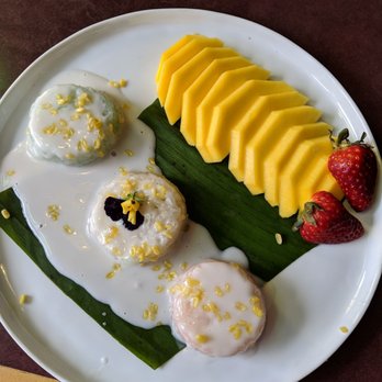 Sugar & Spice - Mango sticky rice - Thai Near Me - Cambridge, Massachusetts Sugar & Spice - Mango sticky rice - Thai Near Me - Cambridge, Massachusetts