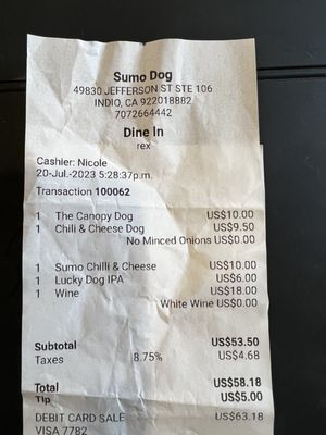 Sumo Dog by null
