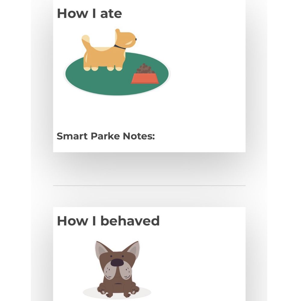 Pre populated form with empty bullet points and no video.