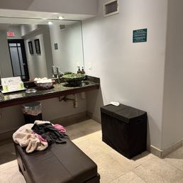 Bathroom area