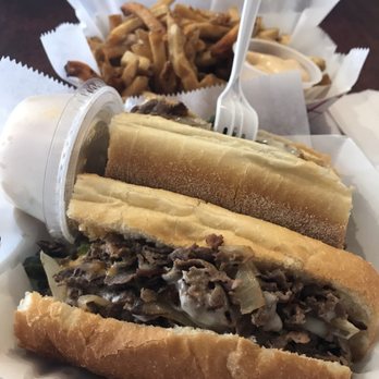 Krave It Pizza & Sandwich Joint - KK 47 sandwich (steak, jalapeños, mozzarella, grilled onions) Regular fries with chipotle mayo - Sandwiches Near Me - Bayside, New York Krave It Pizza & Sandwich Joint - KK 47 sandwich (steak, jalapeños, mozzarella, grilled onions) Regular fries with chipotle mayo - Sandwiches Near Me - Bayside, New York
