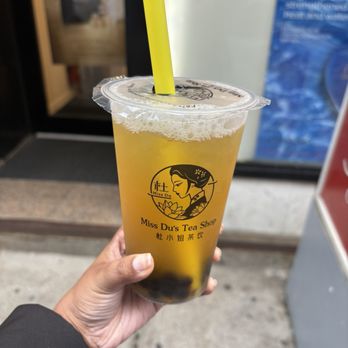 Miss Du’s Tea Shop - Lemon Passion Fruit Tea - Coffee & Tea Near Me - New York, New York Miss Du’s Tea Shop - Lemon Passion Fruit Tea - Coffee & Tea Near Me - New York, New York