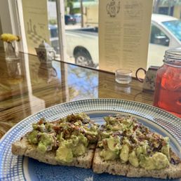 Avocado toast so good and fresh! Avocado toast so good and fresh!