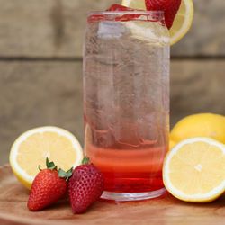 Bread Basket Bakery - Need something refreshing on a hot day?! Strawberry Lemonade Refresher is what you need!