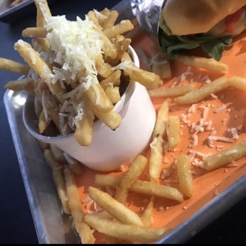 Burda - Doral - Truffle fries. - Burgers Near Me - Miami, Florida