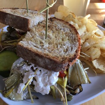 Forage Bistro & Lounge - Veggie muffuletta and Kombucha on tap - New American Near Me - Driggs, Idaho