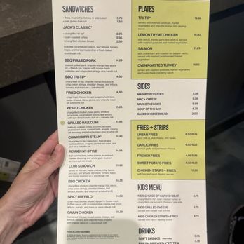 Jack's Urban Eats - Menu - June 2026 - American Near Me - Sacramento, California Jack's Urban Eats - Menu - June 2026 - American Near Me - Sacramento, California