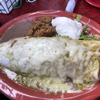 Red Mesa Grill - Smothered pork burrito. The pork is SO GOOD. - Mexican Near Me - Traverse City, Michigan