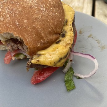 Blue Ridge Kitchen - Yummy hot off the grill burger - Southern Near Me - Sebastopol, California