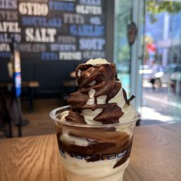 Froyo w/Chocolate Shell