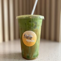 Banana Bread Matcha Latte
