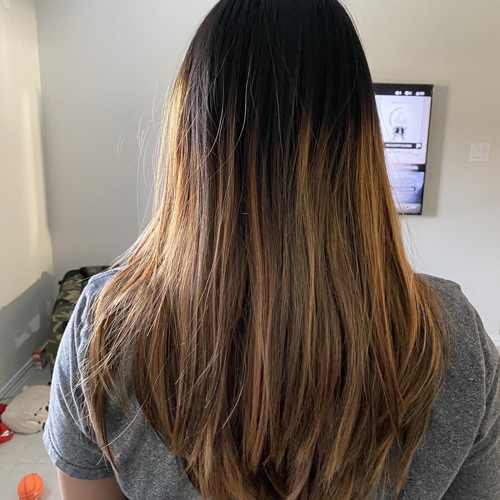 Ciao Salon - Before Amanda - Hair Salons Near Me - Houston, Texas