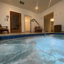 The Atlantic Spa - Inside the spa, jacuzzi, steam room, and sauna. Across from locker room