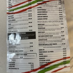 Sergio’s Pizza