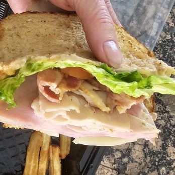 Denny's - Club sandwich. The bread was so wet that I couldn't take it apart to put it back together properly. - Diners Near Me - Las Vegas, Nevada Denny's - Club sandwich. The bread was so wet that I couldn't take it apart to put it back together properly. - Diners Near Me - Las Vegas, Nevada