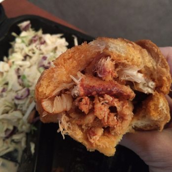 & Lobster - Connecticut Roll inside. - Food Trucks Near Me