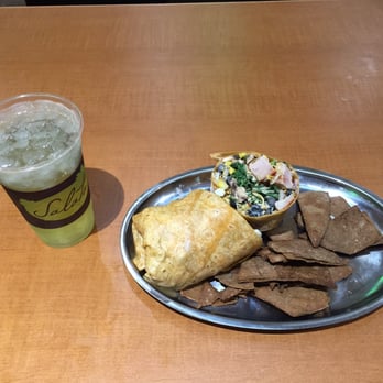 Salata - Turkey and southwest chicken wrap. Green tea lemonade. - Salad Near Me - Spring, Texas