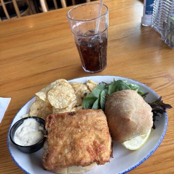 The Cove - Whitefish sandwich - Seafood Near Me - Leland, Michigan The Cove - Whitefish sandwich - Seafood Near Me - Leland, Michigan