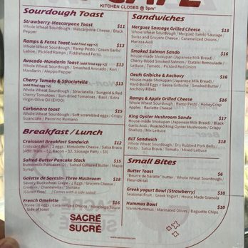 SACRÉ SUCRÉ - Menu - Macarons Near Me - Baltimore, Maryland