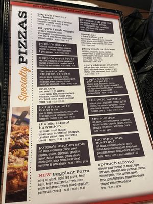 Menu photo 2 PaPPo’s Pizzeria & Pub Saint Robert, MO Menu photo 2 PaPPo’s Pizzeria & Pub Saint Robert, MO