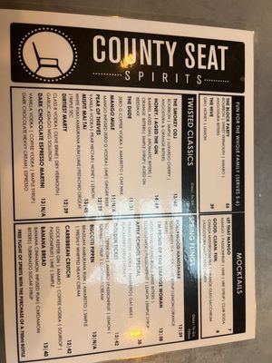 Menu photo 1 County Seat Spirits - Easton Easton, PA