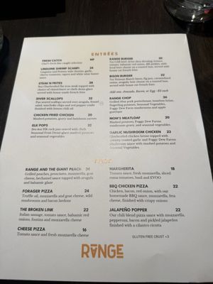 Menu photo 5 Range Sacramento, CA Menu photo 5 Range Sacramento, CA