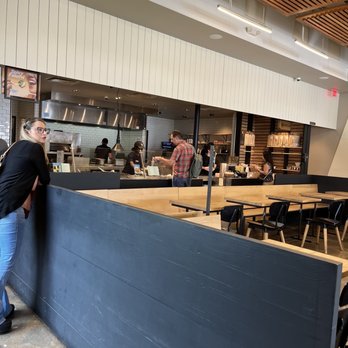 CAVA - View from where you stand and wait to order - Salad Near Me - Westlake Hills, Texas