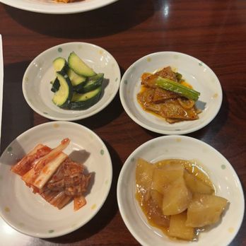 Gangnam Seattle - 6 Piece Kind of Side Dishes - Korean Near Me - Seattle, Washington Gangnam Seattle - 6 Piece Kind of Side Dishes - Korean Near Me - Seattle, Washington